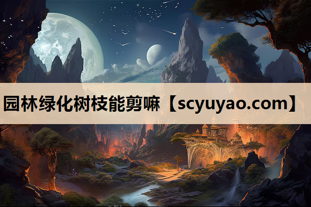 园林绿化树枝能剪嘛